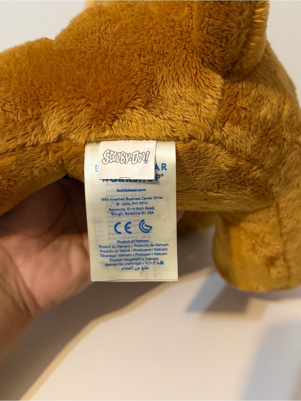 Scooby Doo Build a Bear Plush - Picture 5 of 6